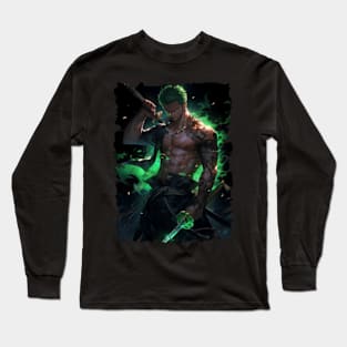 RORONOA ZORO MERCH VTG Long Sleeve T-Shirt